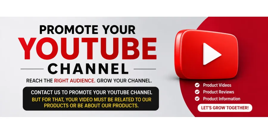 How to promote Your YouTube Channel With Us ?